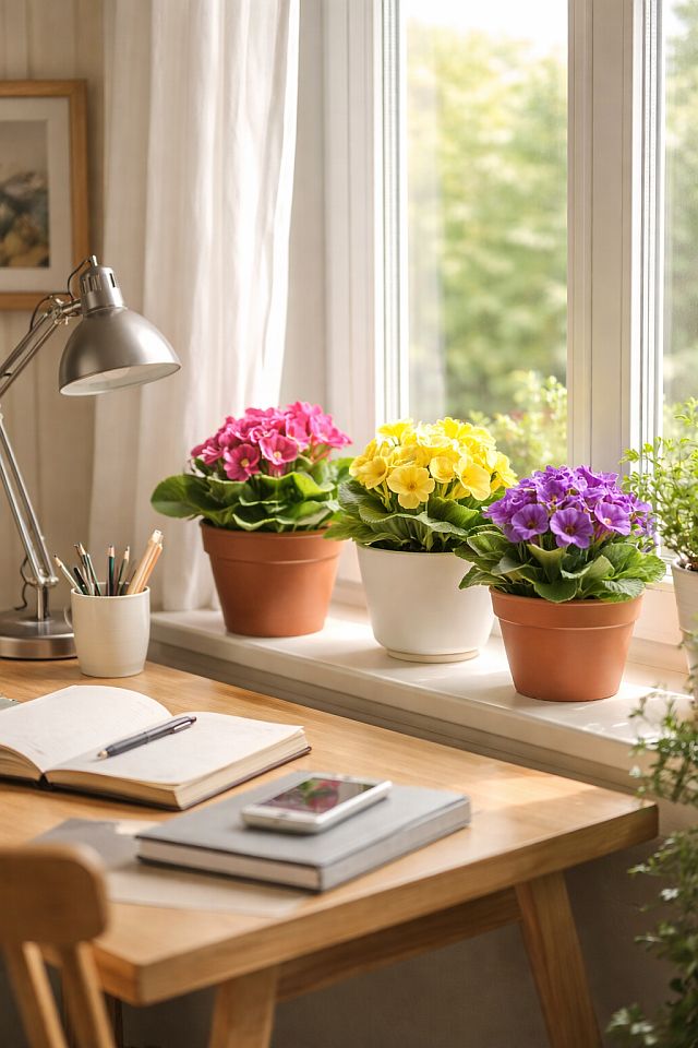 Примула в квартире