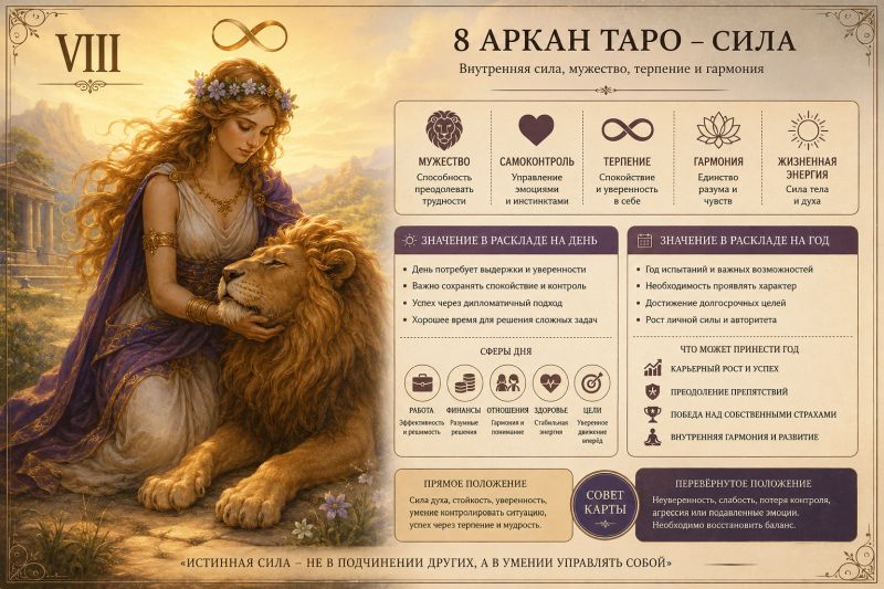 8 Аркан Таро